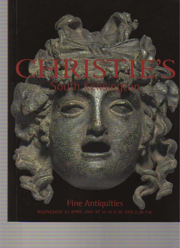 Christies 2001 Fine Antiquities (Digital only)