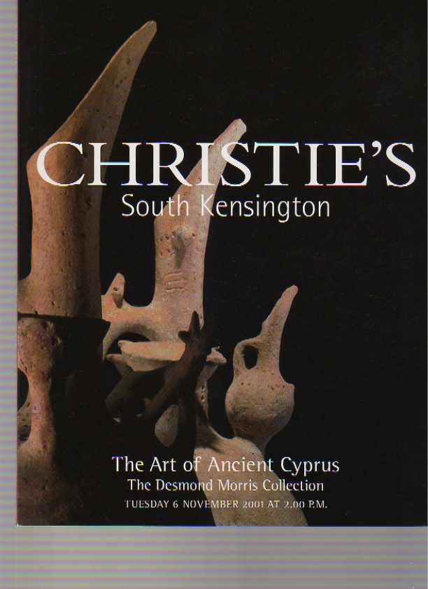 Christies November 2001 Morris Collection Art of Ancient Cyprus (Digital Only)
