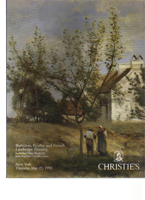 Christies 1993 Barbizon & French Landscape Painting, Corot