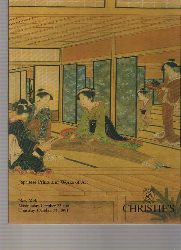 Christies 1991 Japanese Prints and Works of Art