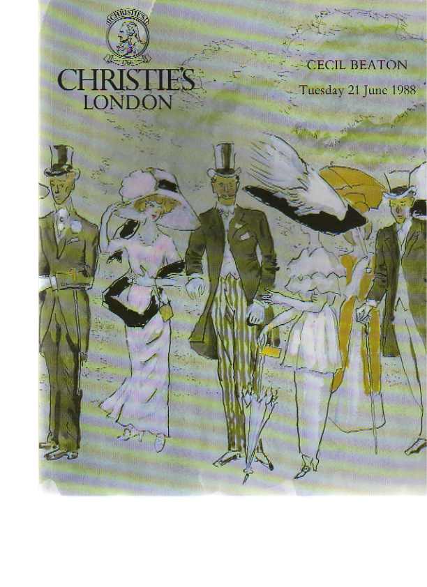 Christies 1988 Cecil Beaton