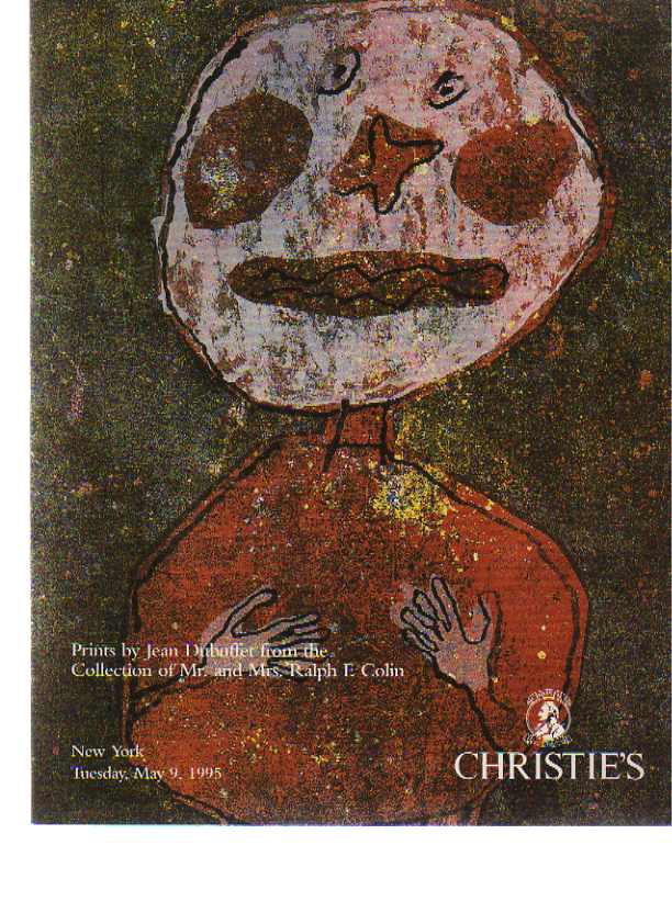 Christies 1995 Colin Collection Dubuffet Prints