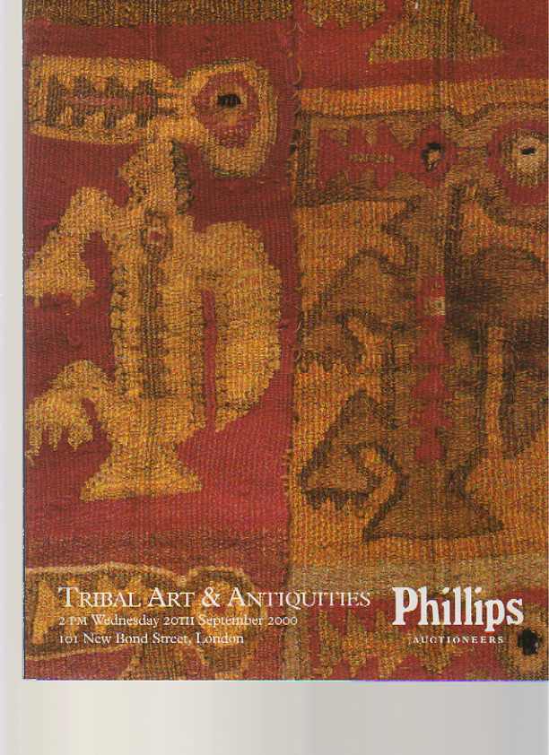 Phillips September 2000 Tribal Art & Antiquities (Digital only)