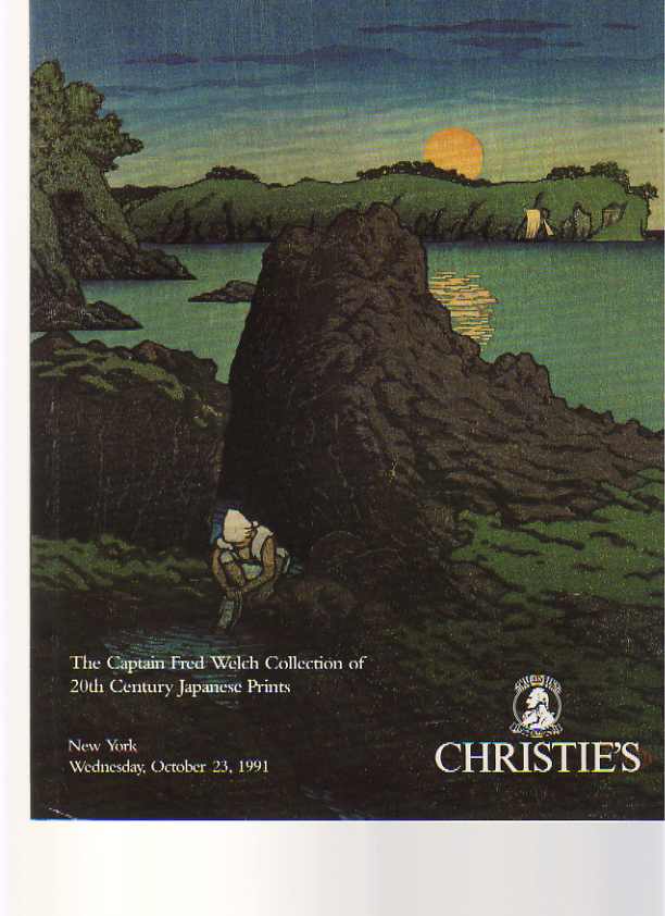 Christies 1991 The Fred Welch Collection of 20th Century Japanese Prints - Click Image to Close