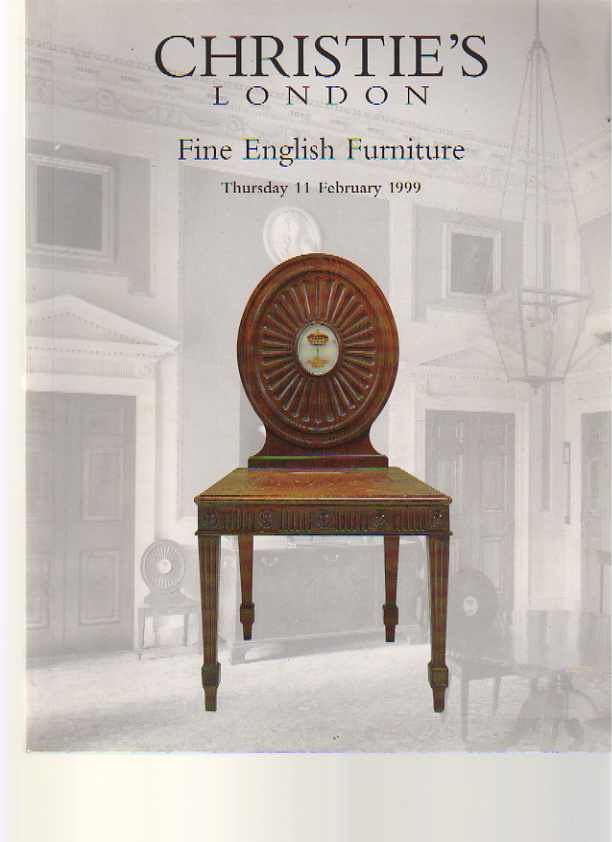 Christies February 1999 Fine English Furniture