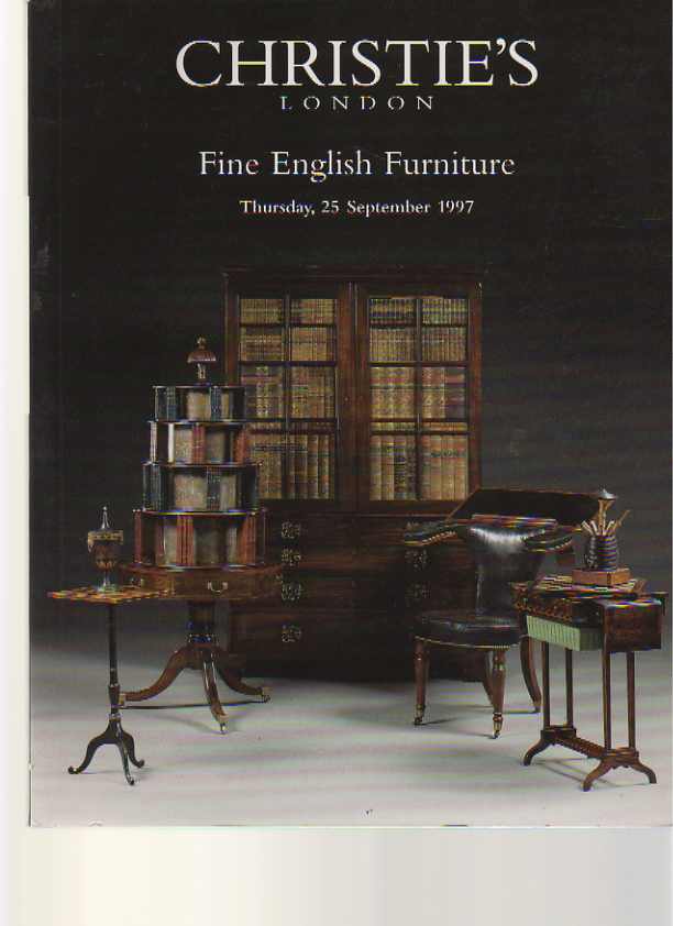 Christies September 1997 Fine English Furniture