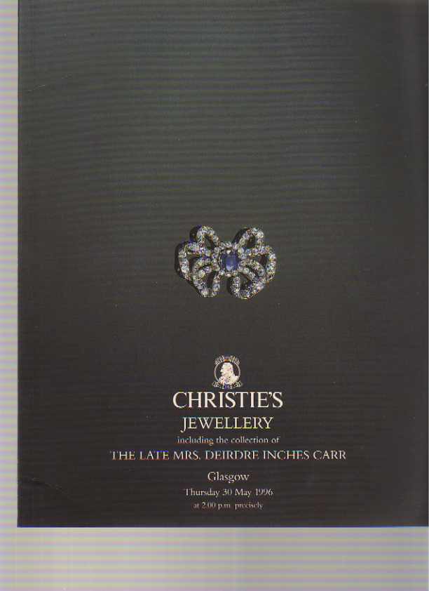 Christies 1996 Inches Carr Collection of Jewellery