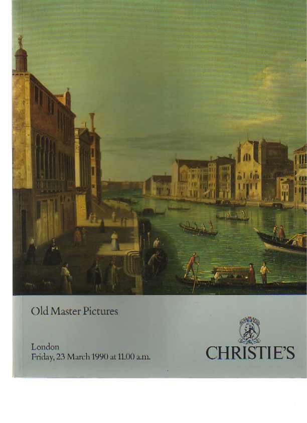 Christies March 1990 Old Master Pictures - Click Image to Close