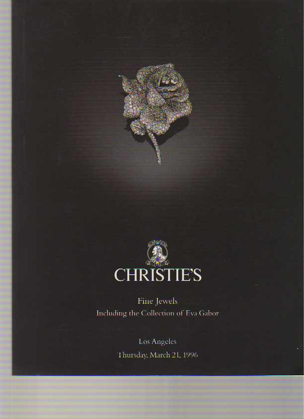 Christies 1996 Eva Gabor Collection of Fine Jewels