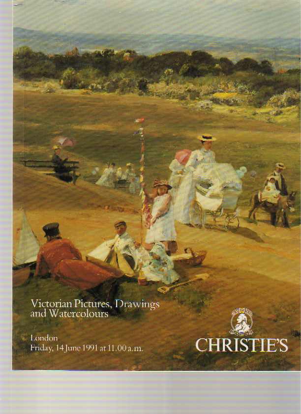 Christies 1991 Victorian Pictures, Drawings Watercolors