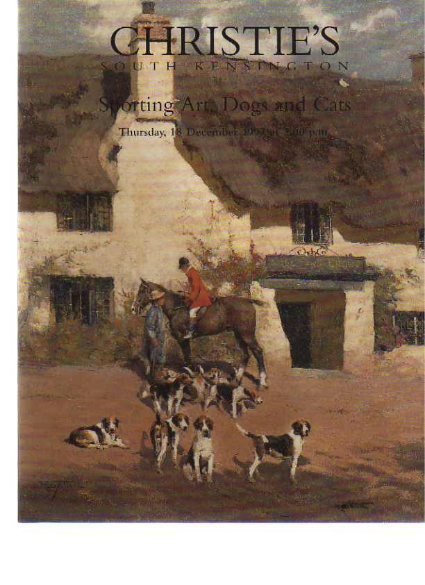 Christies 1997 Sporting Art, Dogs & Cats - Click Image to Close