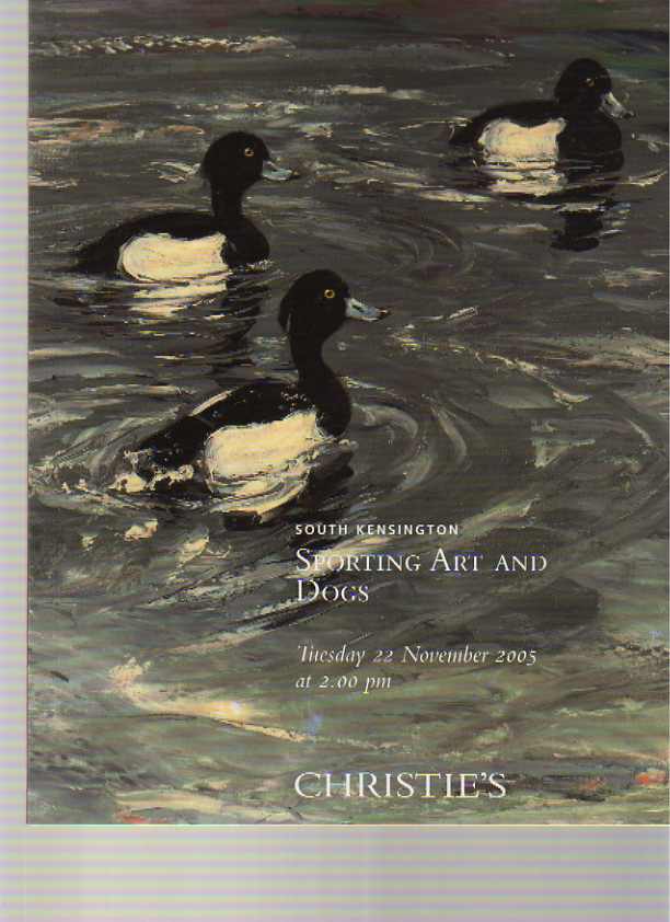Christies November 2005 Sporting Art & Dogs