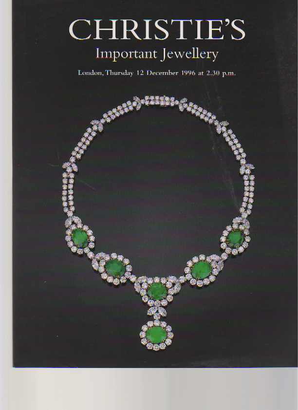 Christies 1996 Important Jewellery