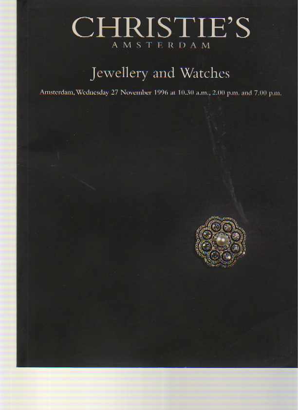 Christies 1996 Jewellery & Watches