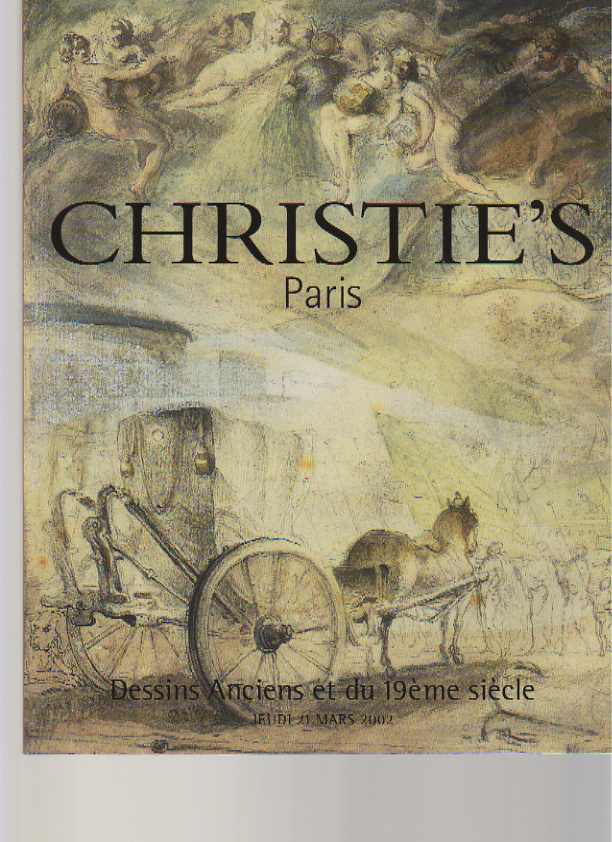 Christies 2002 Old Master & 19th C Drawings