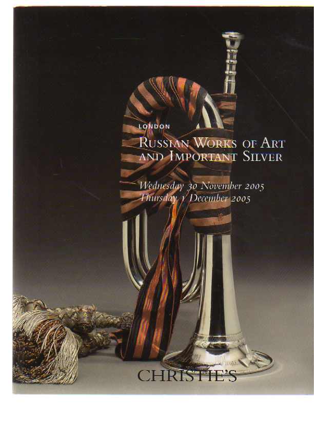 Christies 2005 Russian Works of Art, Important Silver