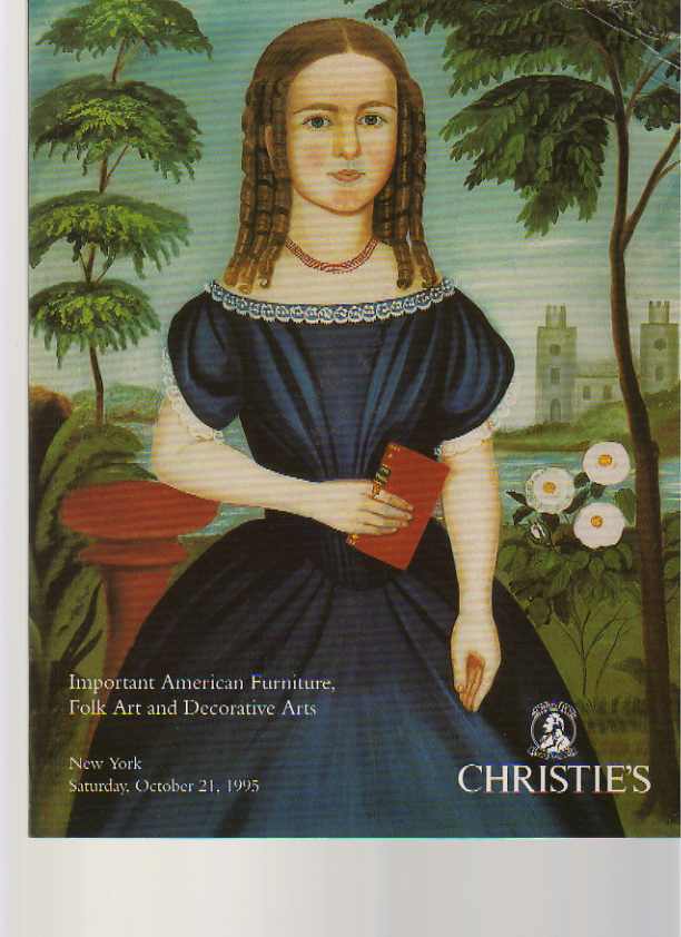 Christies 1995 Important American Furniture, Folk Art ... - Click Image to Close