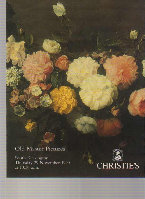 Christies November 1990 Old Master Pictures - Click Image to Close