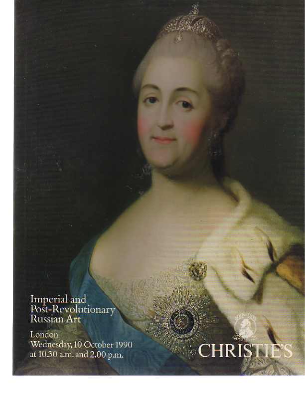 Christies 1990 Imperial & Post Revolutionary Russian Art