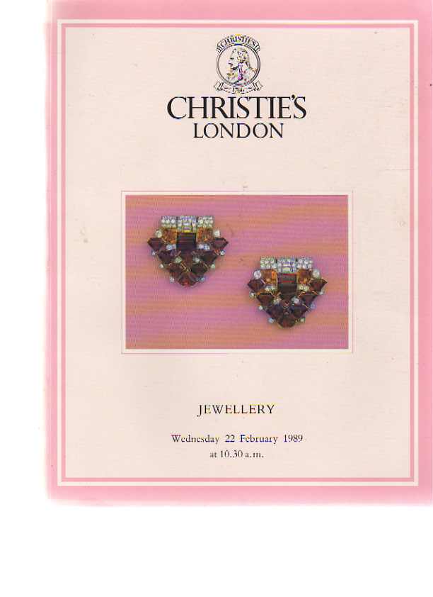 Christies February 1989 Jewellery