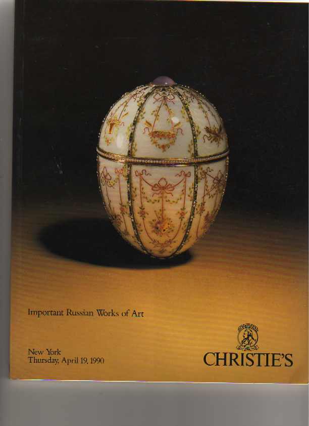 Christies 1990 Important Russian Works of Art