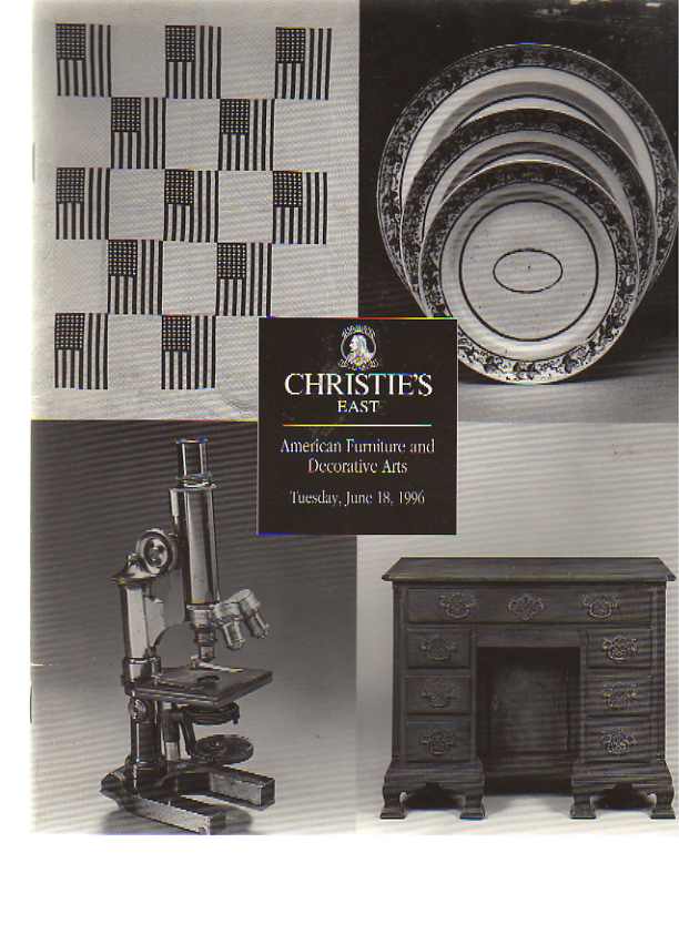 Christies 1996 American Furniture & Decorative Arts - Click Image to Close