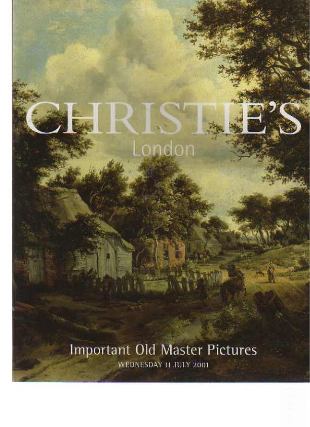 Christies 2001 Important Old Master Pictures Christies 2001 Important Old Master Pictures