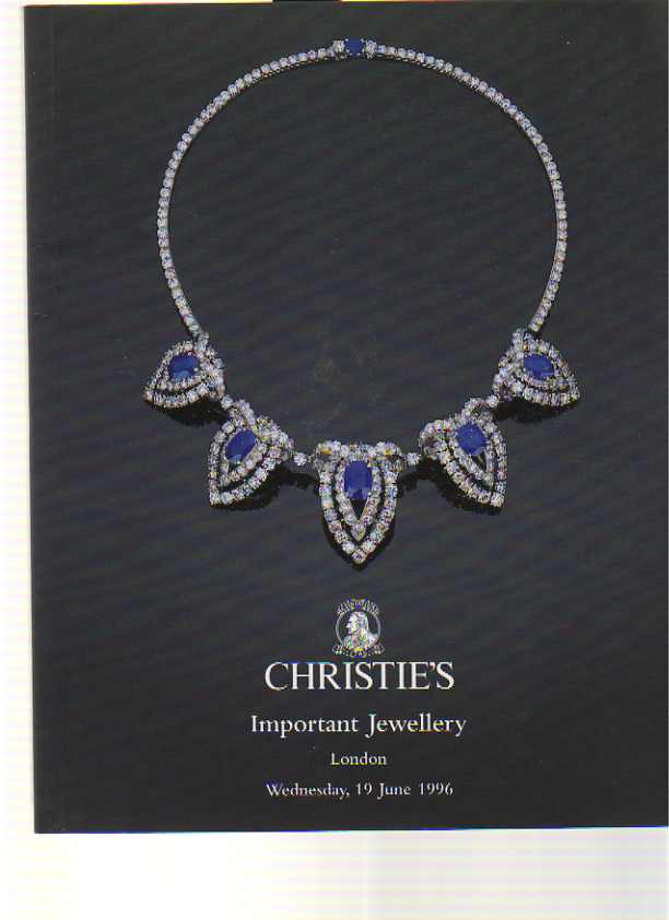 Christies 1996 Important Jewellery London - Click Image to Close