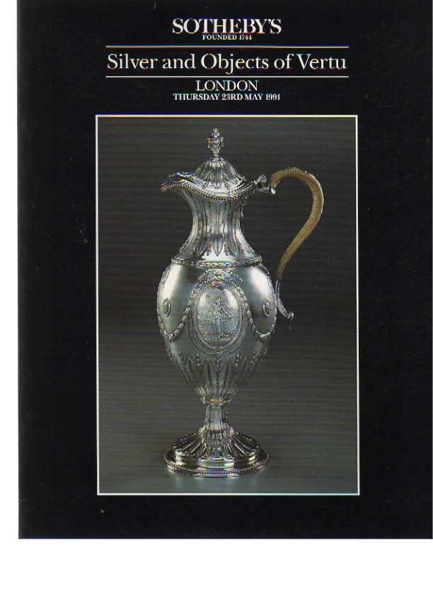 Sothebys 1991 Silver & Objects of Vertu