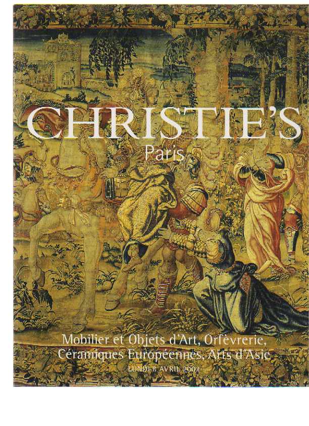 Christies 2002 French Furniture, Silver, European Ceramics - Click Image to Close