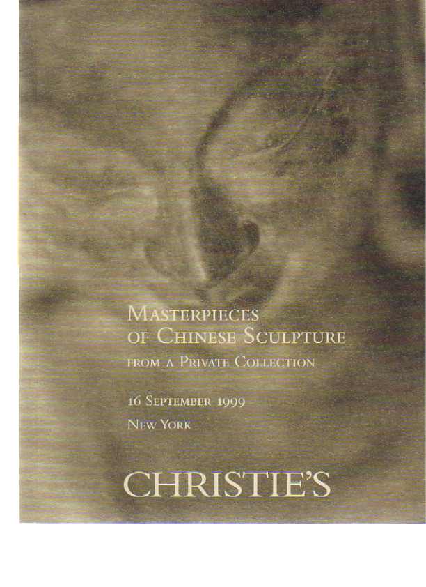 Christies 1999 Masterpieces of Chinese Sculpture
