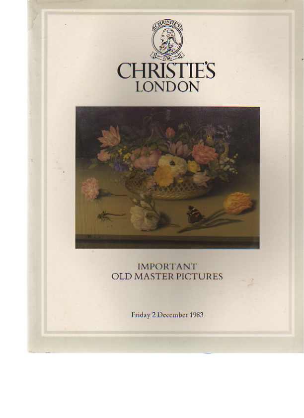Christies December 1983 Important Old Master Pictures