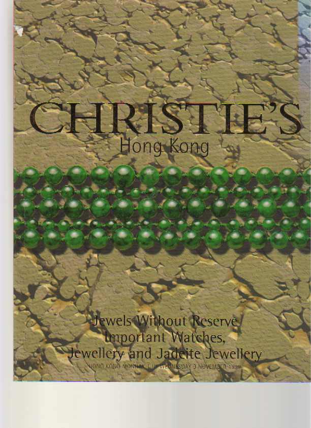Christies 1999 Important Jewels, Watches, Jadeite Jewellery