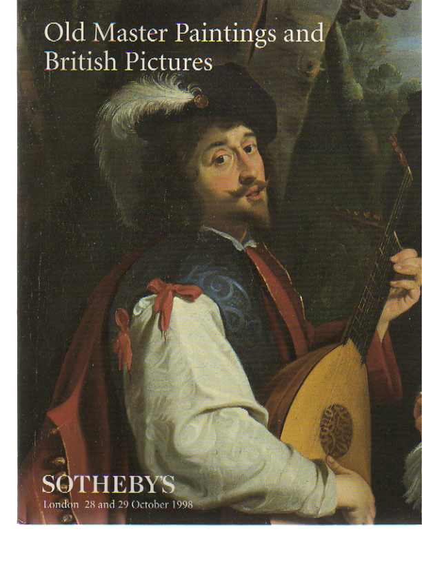 Sothebys October 1998 Old Master & British Paintings - Click Image to Close