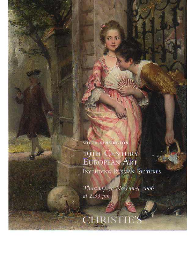 Christies 2006 19th C European Art inc. Russian Pictures