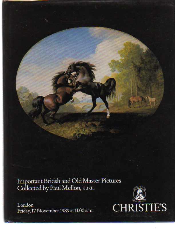 Christies 1989 Mellon Collection British and Old Master Pictures