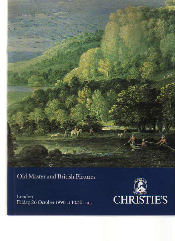 Christies 1990 Old Master & British Pictures - Click Image to Close