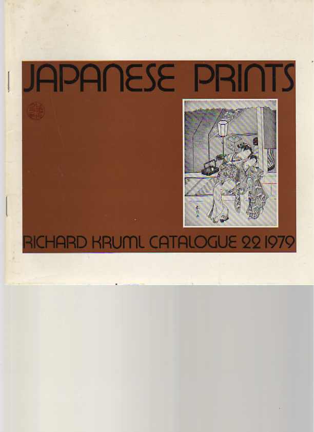Richard Kruml 1979 Japanese Prints, no. 22