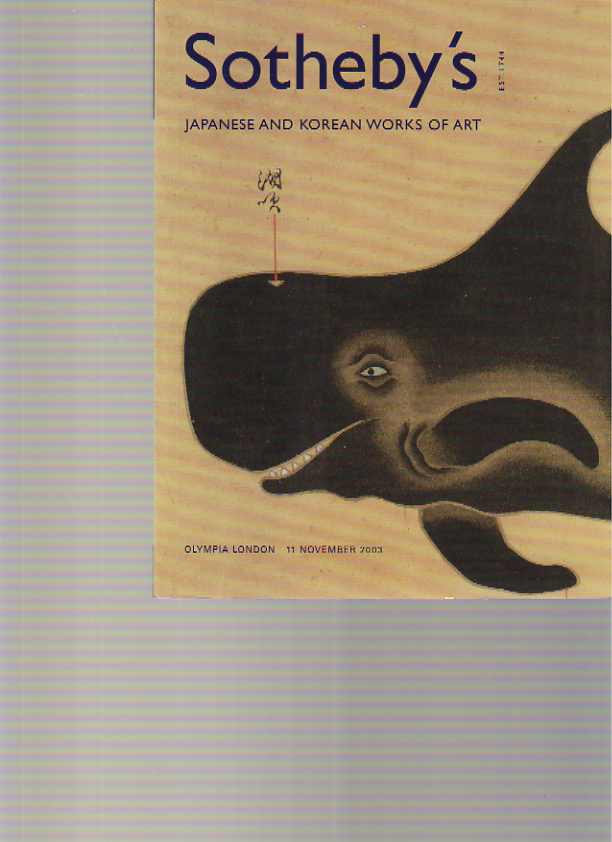 Sothebys 2003 Japanese & Korean Works of Art