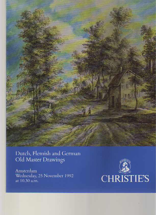 Christies 1992 Dutch Flemish & German Old Master Drawings