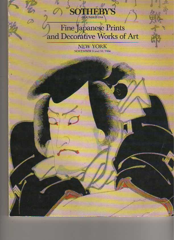 Sothebys 1984 Fine Japanese Prints & Works of Art