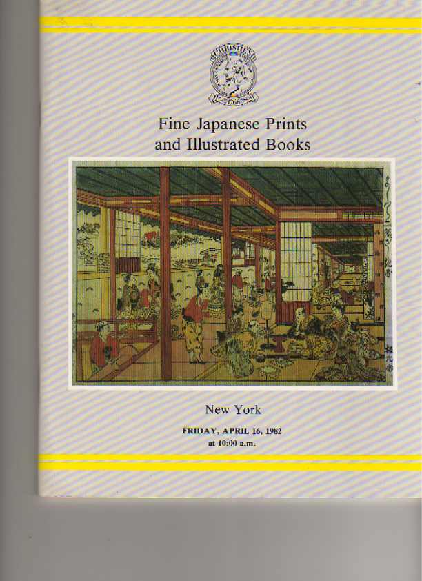Christies 1982 Fine Japanese Prints & Illustrated Books - Click Image to Close
