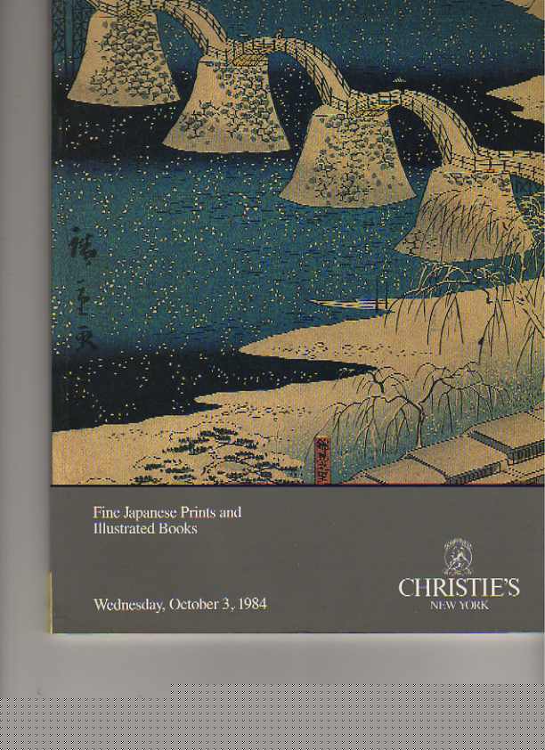 Christies 1984 Fine Japanese Prints & Books