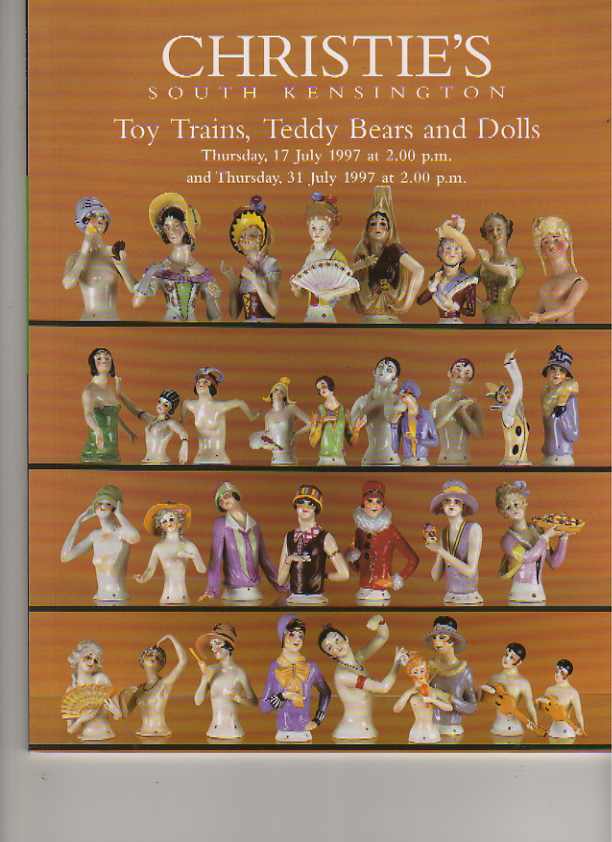 Christies 1997 Toy Trains, Teddy Bears & Dolls