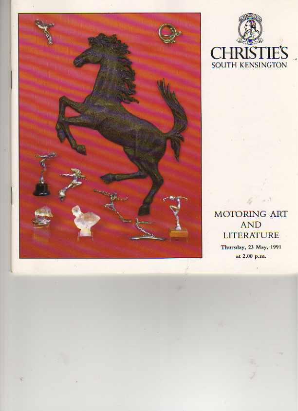 Christies May 1991 Motoring Art & Literature (Digital Only)