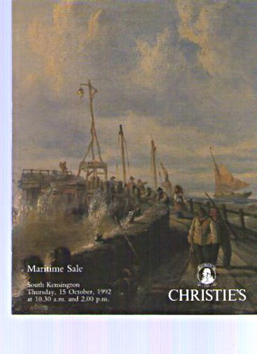 Christies 1992 Maritime Sale