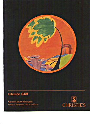 Christies November 1995 Clarice Cliff