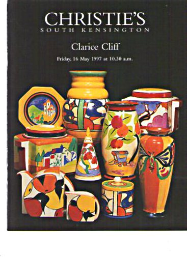 Christies 1997 Clarice Cliff