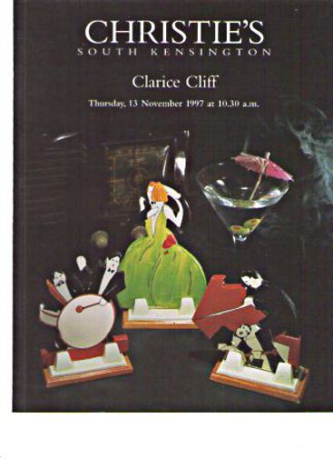 Christies November 1997 Clarice Cliff