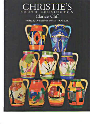 Christies November 1998 Clarice Cliff